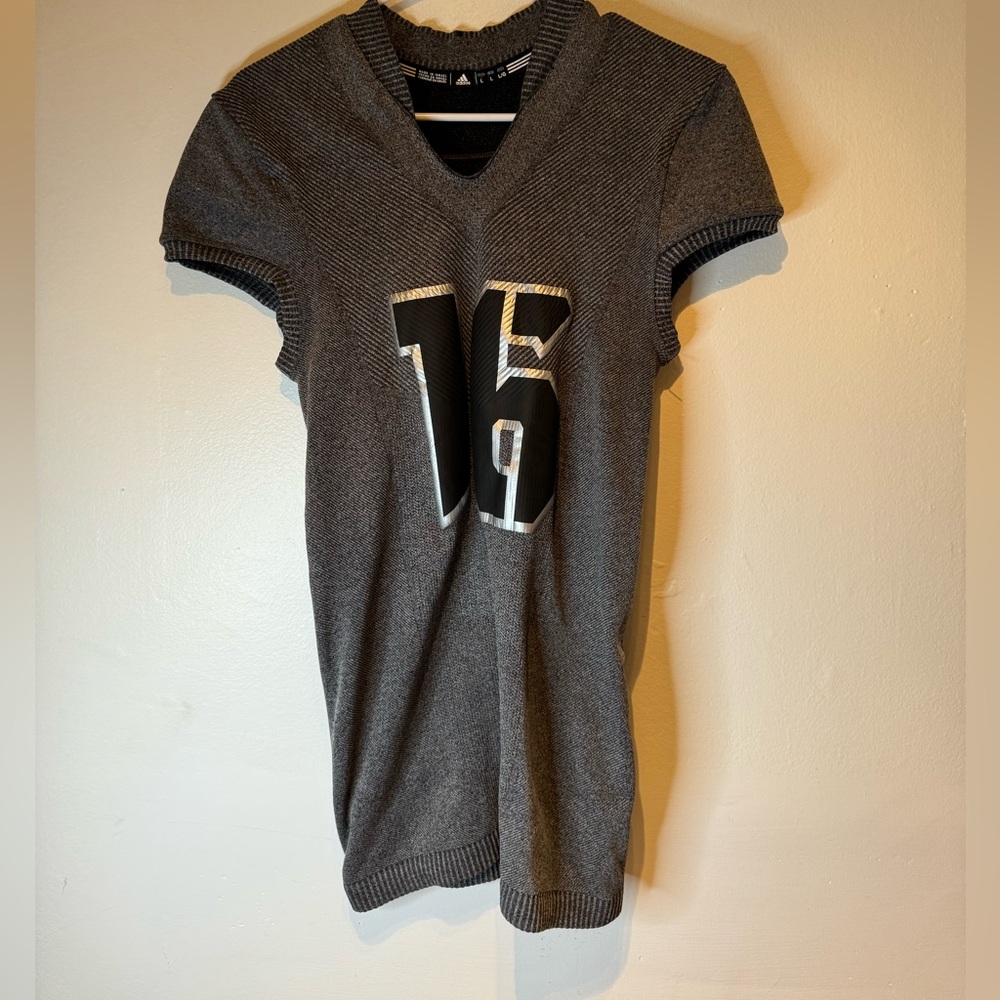 Adidas sample #14 Football Jersey grey NEW Men’s large